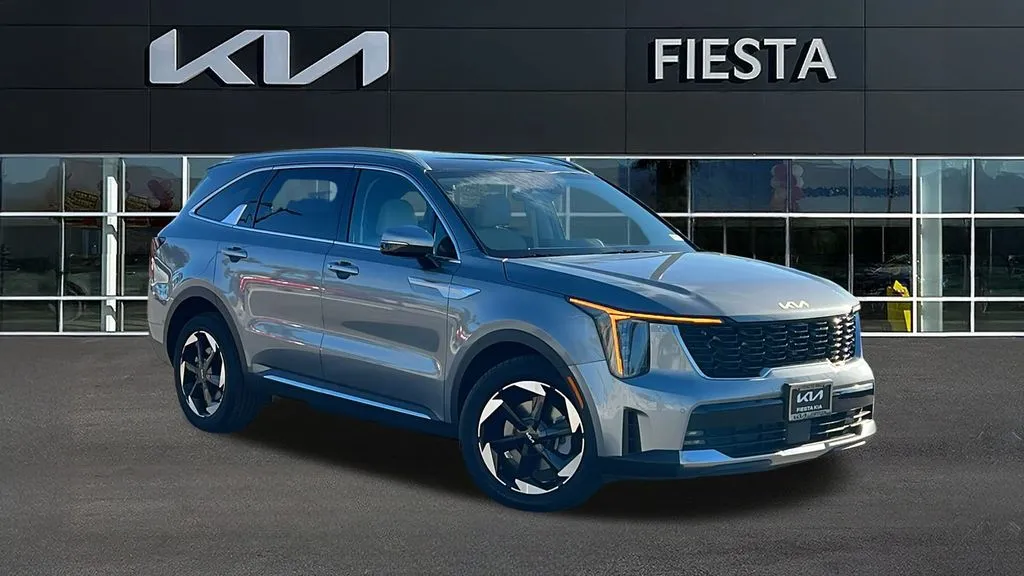 Gray 2026 Kia Sorento Hybrid EX for sale in Indio, CA