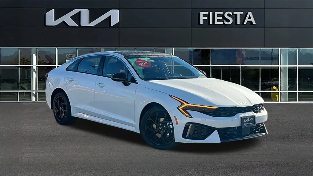 White 2026 Kia K5 GT-Line for sale in Indio, CA