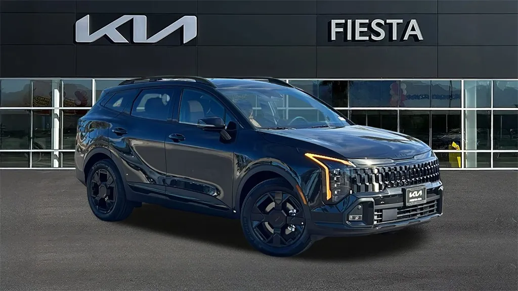 Black 2026 Kia Sportage Plug-In Hybrid X-Line Prestige for sale in Indio, CA