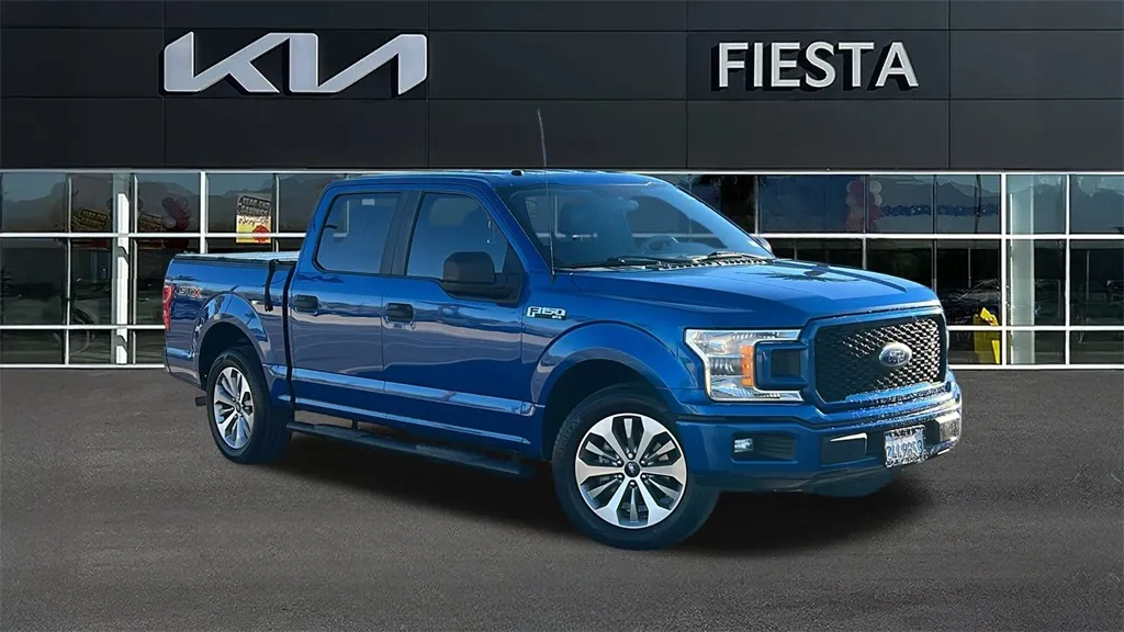 Blue 2018 Ford F-150 XL for sale in Indio, CA