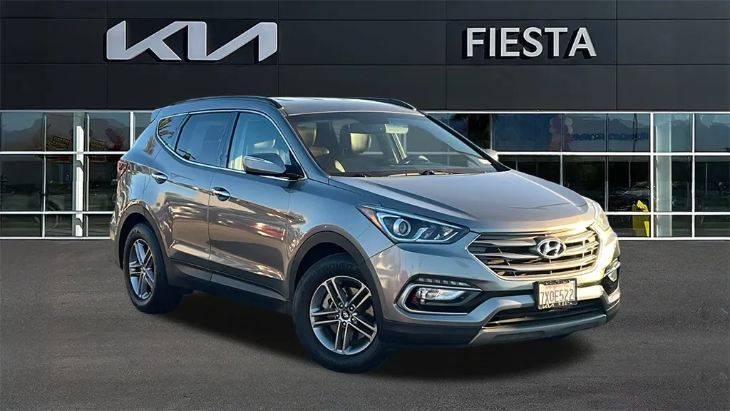 Gray 2017 Hyundai Santa Fe Sport 2.4 Base for sale in Indio, CA