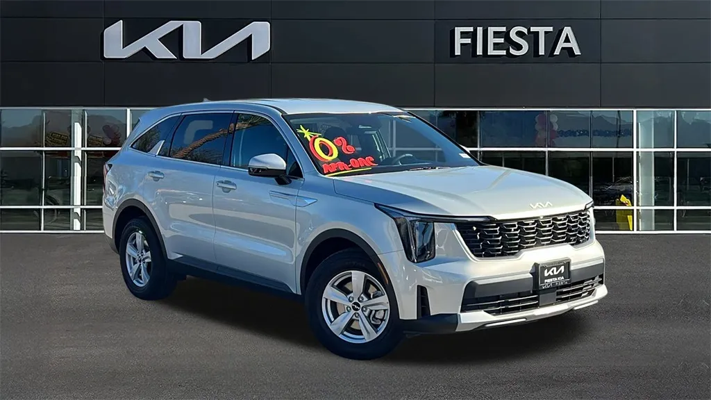 Silver 2026 Kia Sorento LX for sale in Indio, CA