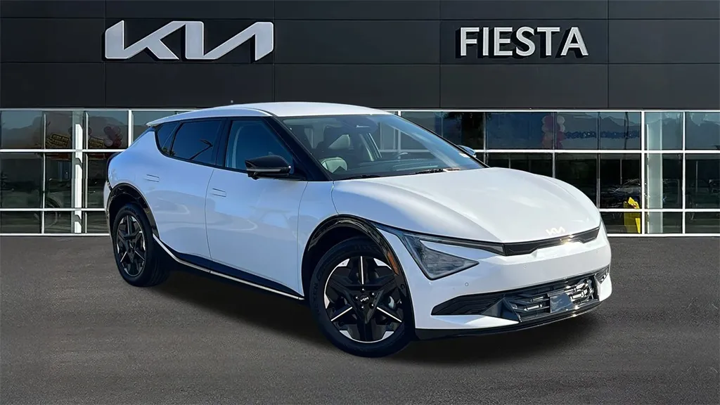 White 2025 Kia EV6 Wind for sale in Indio, CA