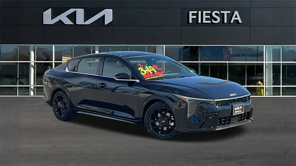 Black 2026 Kia K4 GT-Line Turbo for sale in Indio, CA
