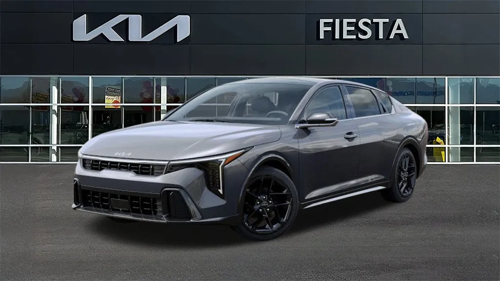 Gray 2026 Kia K4 GT-Line Turbo for sale in Indio, CA