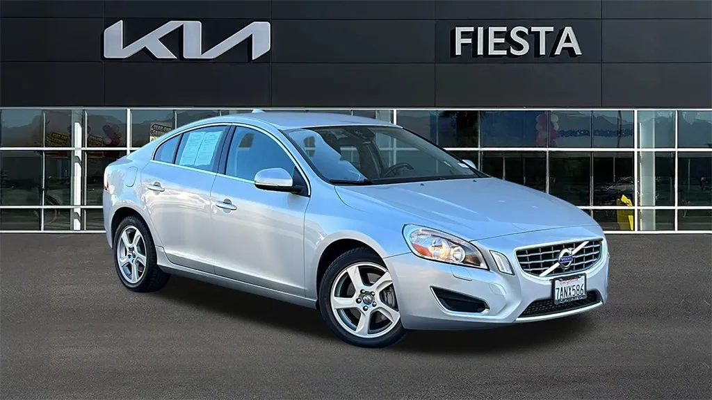 Silver 2013 Volvo S60 T5 for sale in Indio, CA