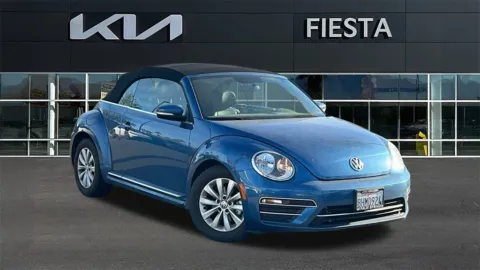 Blue 2019 Volkswagen Beetle Convertible 2.0T S for sale in Indio, CA