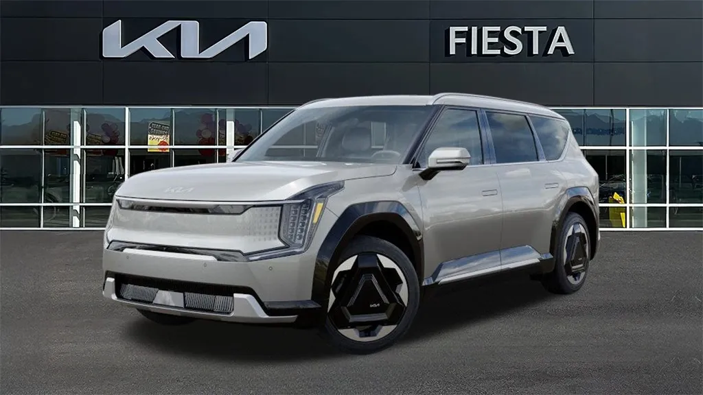 Silver 2026 Kia EV9 Land for sale in Indio, CA