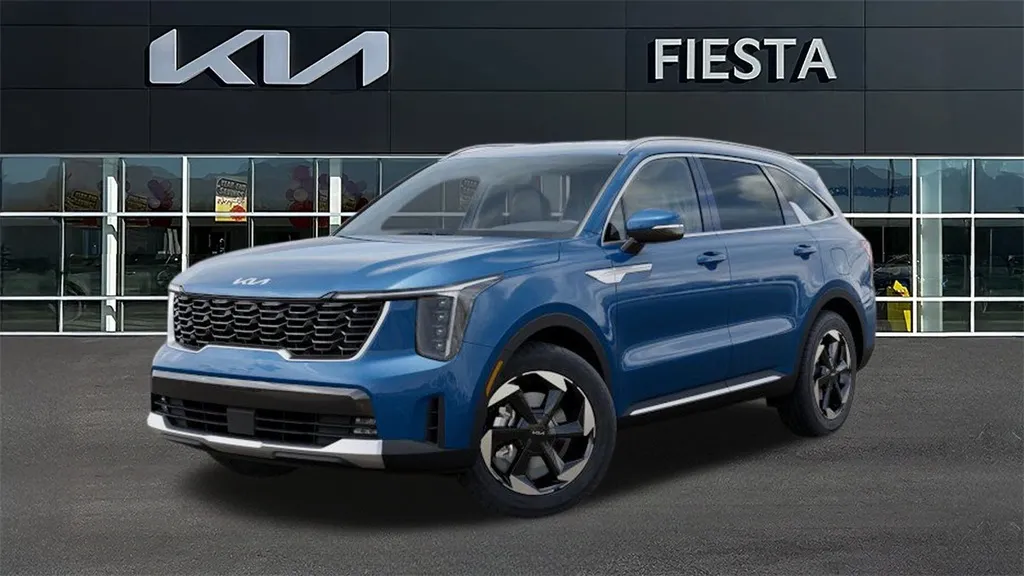 Blue 2026 Kia Sorento Hybrid EX for sale in Indio, CA