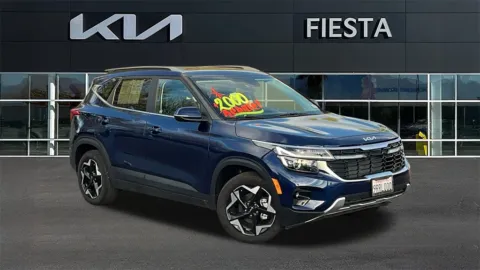 Blue 2025 Kia Seltos EX for sale in Indio, CA