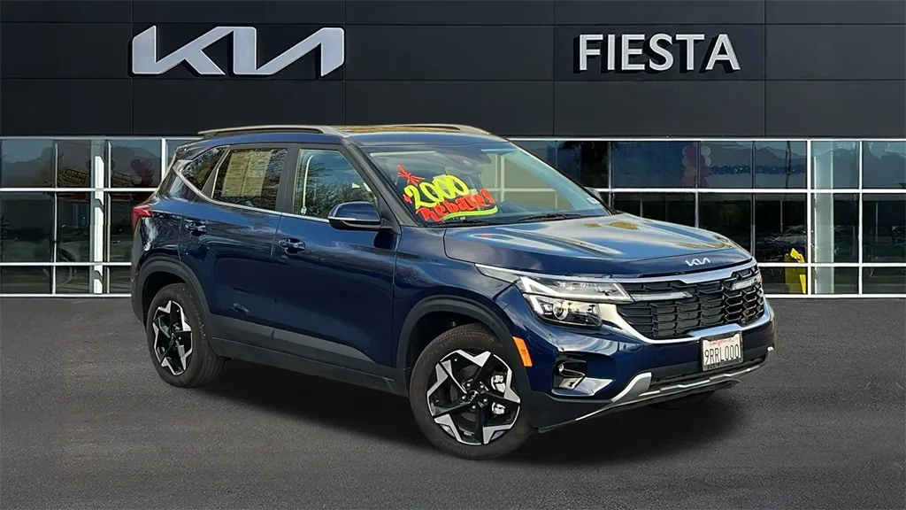 Blue 2025 Kia Seltos EX for sale in Indio, CA