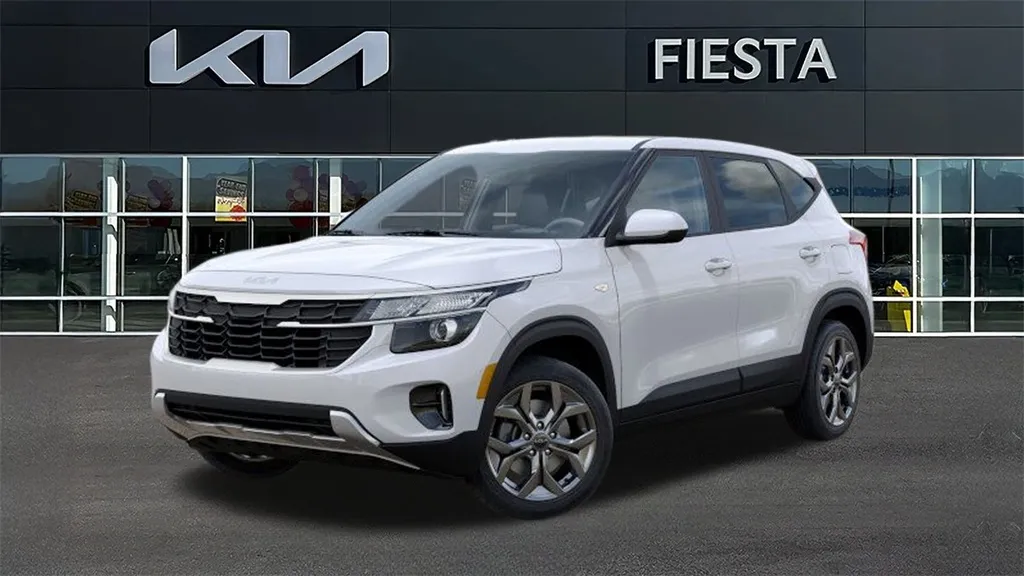 White 2026 Kia Seltos LX for sale in Indio, CA