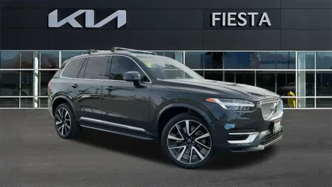 Gray 2021 Volvo XC90 Recharge Plug-In Hybrid T8 Inscription Expression 6 Passenger for sale in Indio, CA