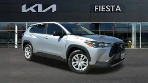 Silver 2022 Toyota Corolla Cross L for sale in Indio, CA