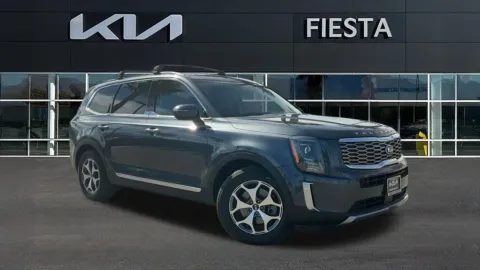 Gray 2021 Kia Telluride EX for sale in Indio, CA