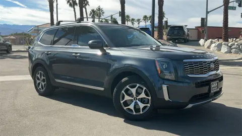 Gray 2021 Kia Telluride EX for sale in Indio, CA