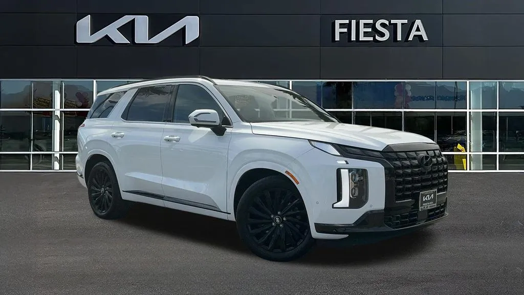 White 2024 Hyundai Palisade Calligraphy Night Edition for sale in Indio, CA