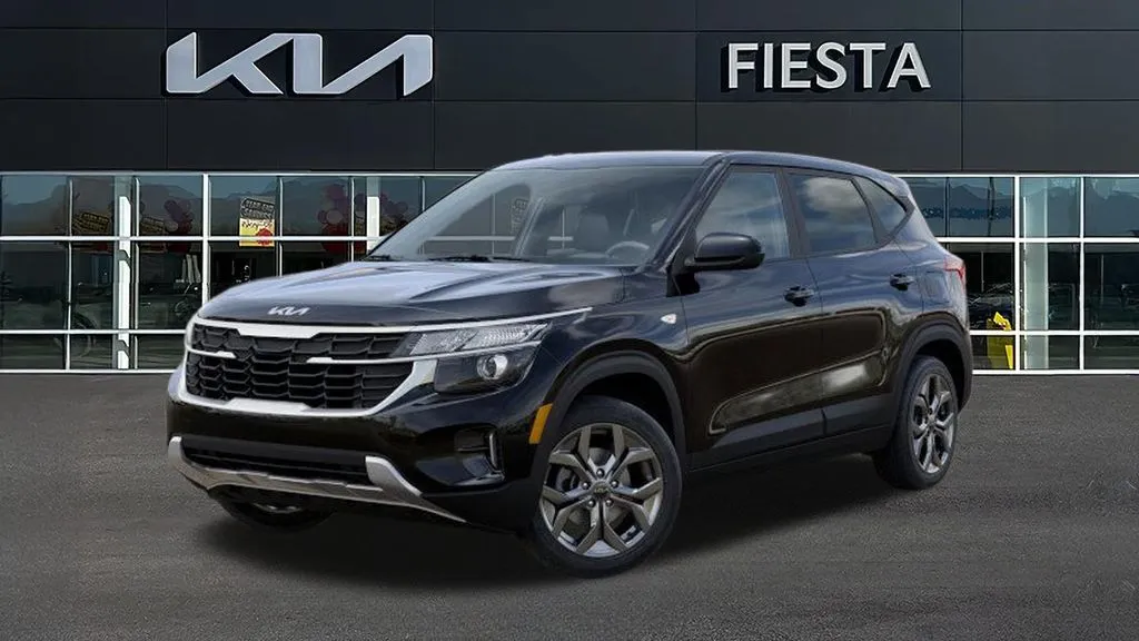 Black 2026 Kia Seltos LX for sale in Indio, CA