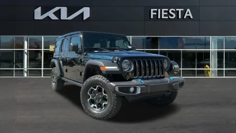 Black 2022 Jeep Wrangler Unlimited Rubicon 4xe for sale in Indio, CA
