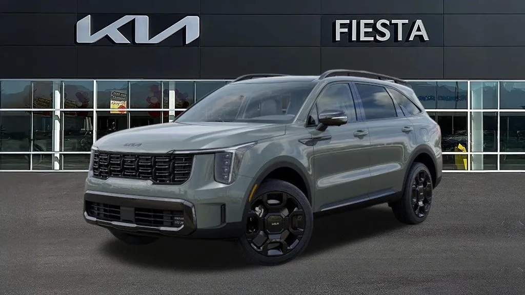 Green 2026 Kia Sorento Hybrid X-Line SX Prestige for sale in Indio, CA