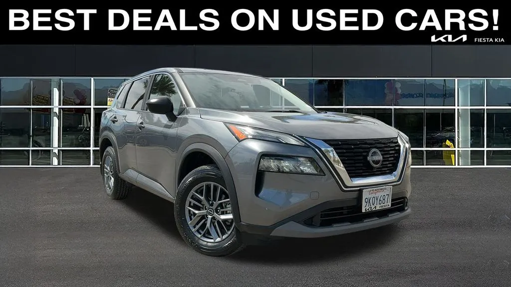 Gray 2023 Nissan Rogue S for sale in Indio, CA