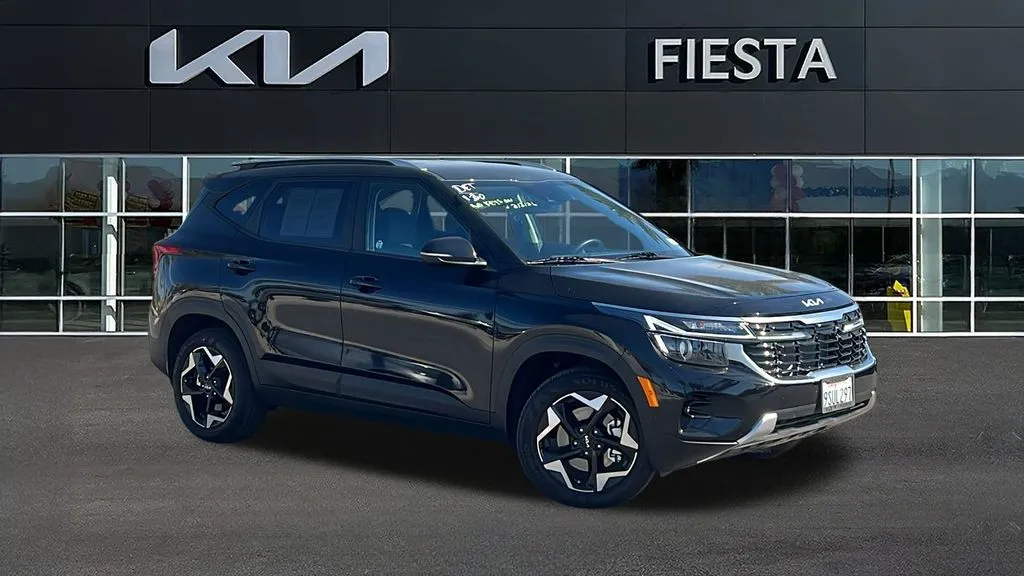 Black 2025 Kia Seltos S for sale in Indio, CA