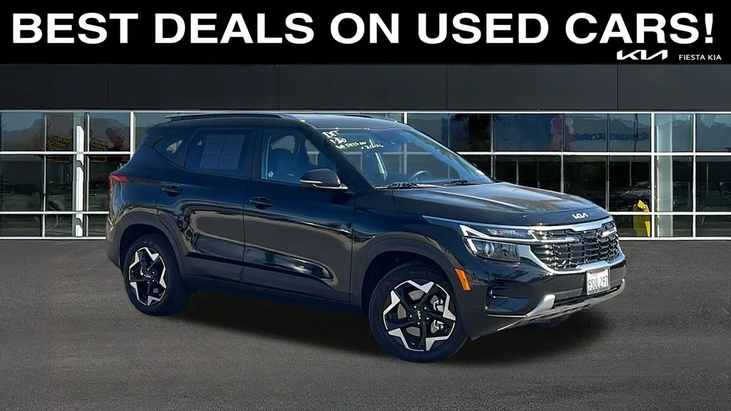 Black 2025 Kia Seltos S for sale in Indio, CA