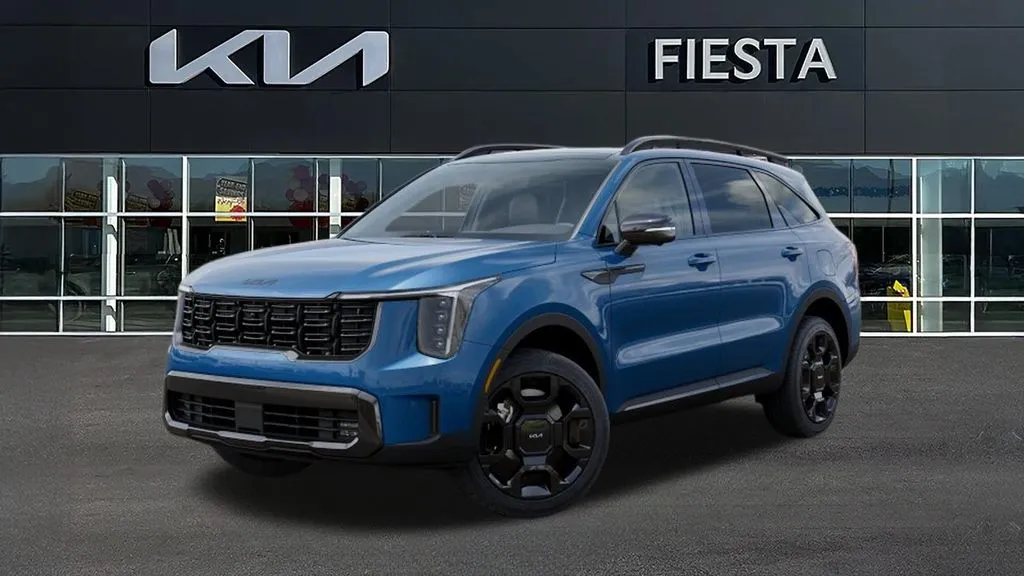 Blue 2026 Kia Sorento Hybrid X-Line SX Prestige for sale in Indio, CA