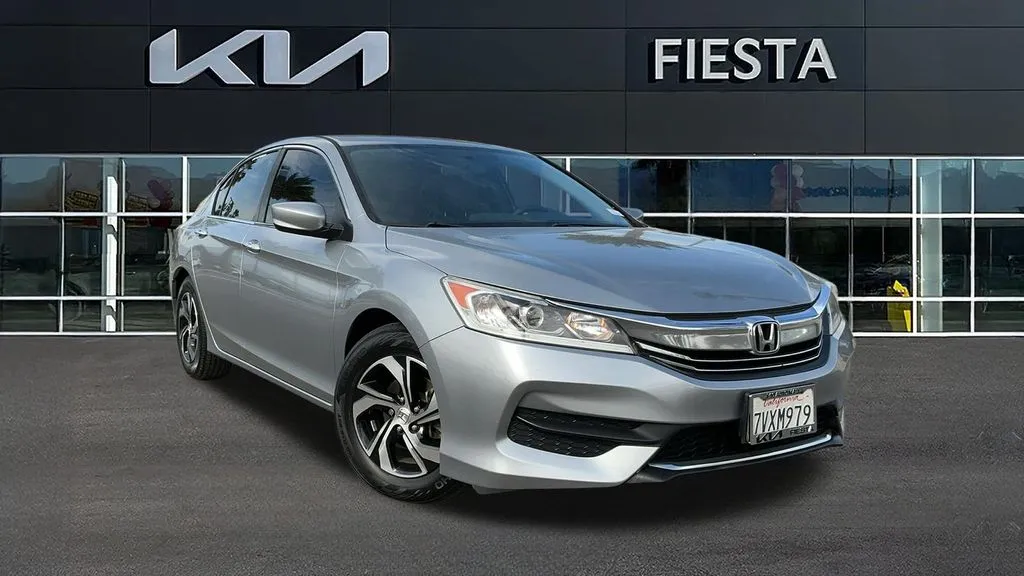 Silver 2017 Honda Accord LX for sale in Indio, CA