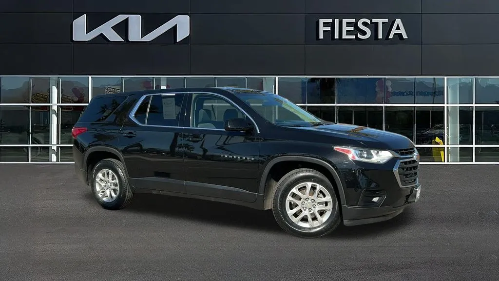 Black 2020 Chevrolet Traverse LS for sale in Indio, CA