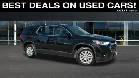 Black 2020 Chevrolet Traverse LS for sale in Indio, CA