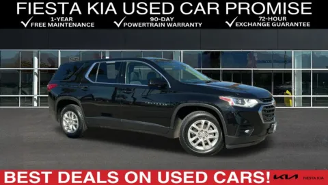 Black 2020 Chevrolet Traverse LS for sale in Indio, CA