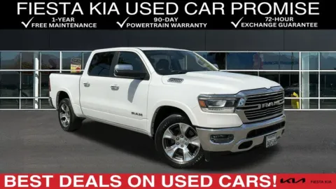 White 2019 Ram 1500 Laramie for sale in Indio, CA