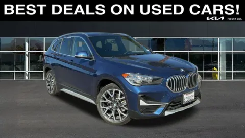 Blue 2021 BMW X1 xDrive28i for sale in Indio, CA