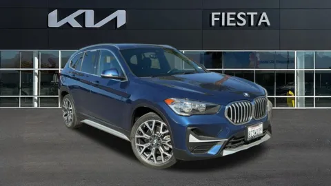 Blue 2021 BMW X1 xDrive28i for sale in Indio, CA