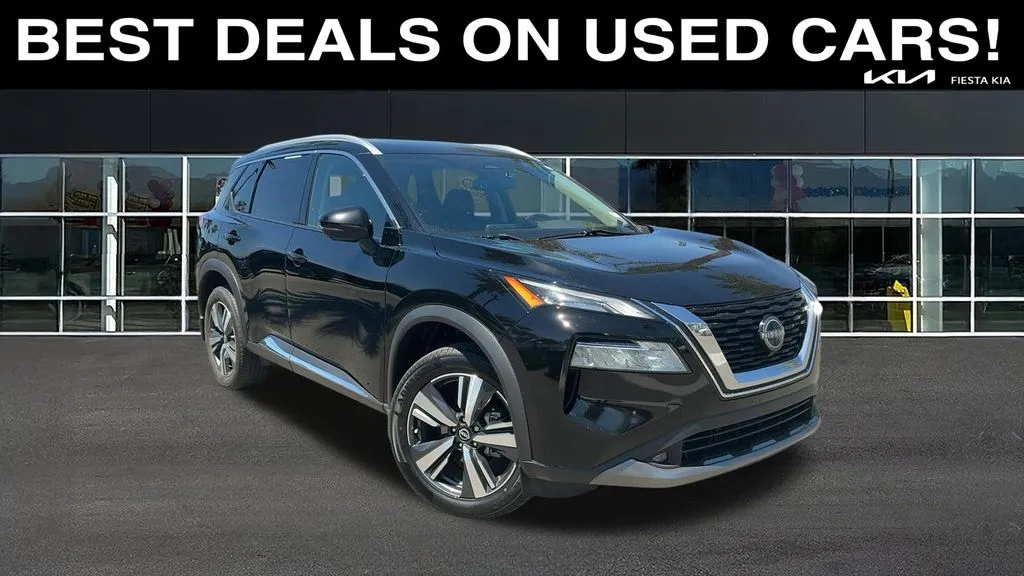 Black 2022 Nissan Rogue SL for sale in Indio, CA
