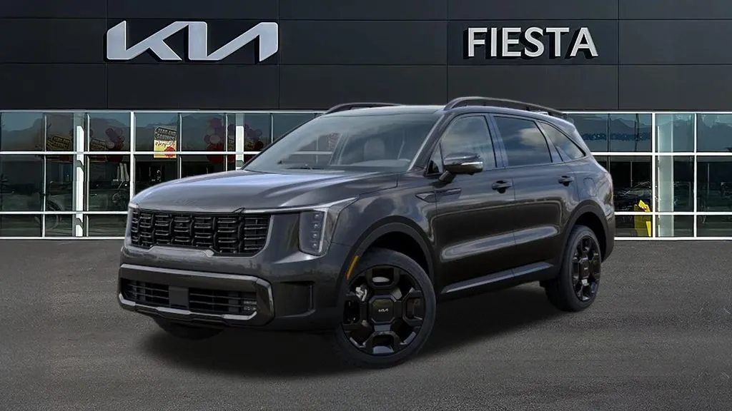 Black 2026 Kia Sorento Hybrid X-Line SX Prestige for sale in Indio, CA