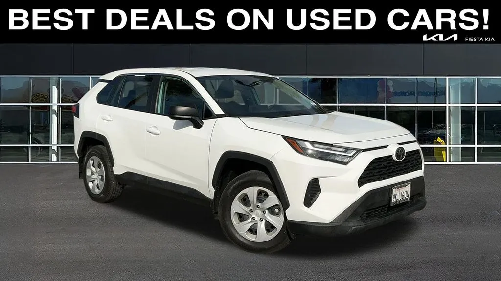 White 2024 Toyota RAV4 LE for sale in Indio, CA