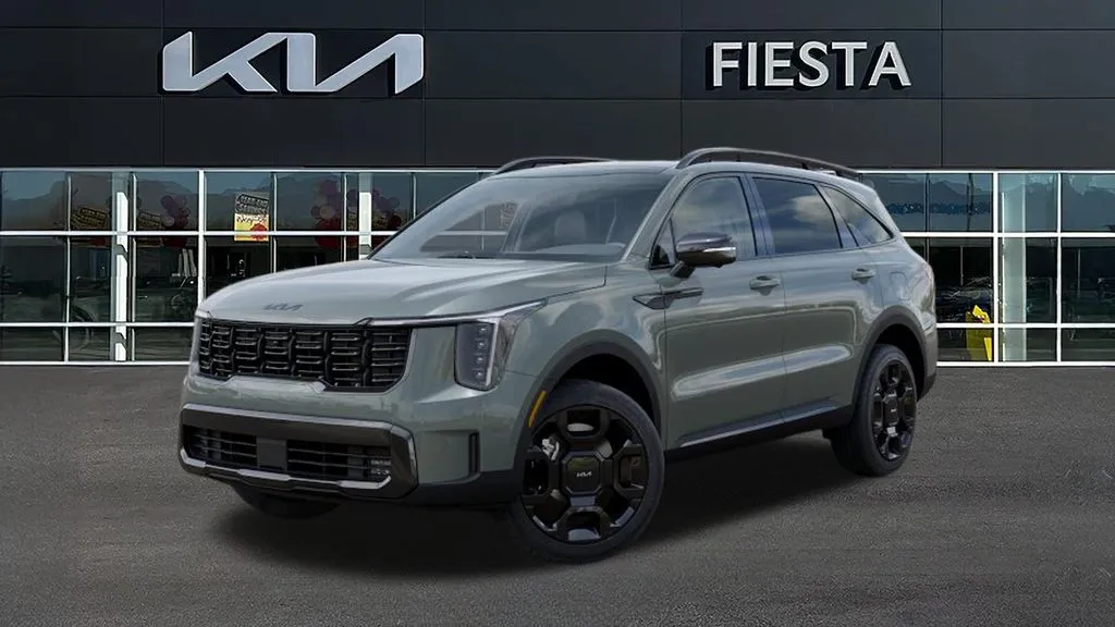 Green 2026 Kia Sorento Hybrid X-Line SX Prestige for sale in Indio, CA