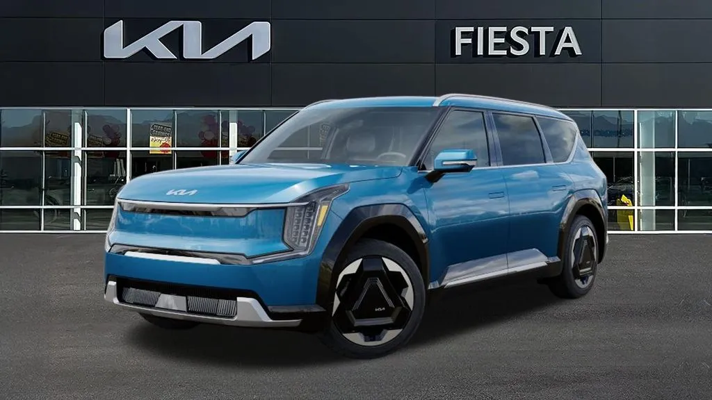 Blue 2026 Kia EV9 Land for sale in Indio, CA