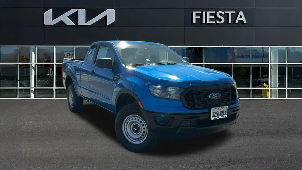 Blue 2022 Ford Ranger XL for sale in Indio, CA
