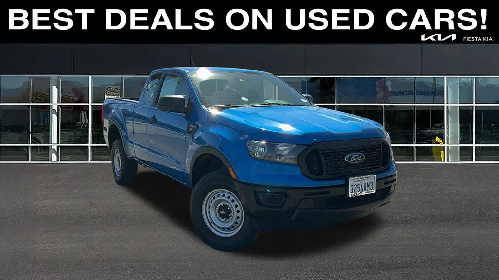 Blue 2022 Ford Ranger XL for sale in Indio, CA
