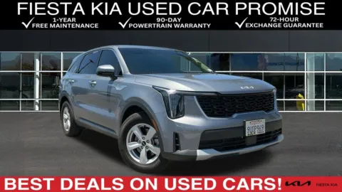 Silver 2025 Kia Sorento LX for sale in Indio, CA