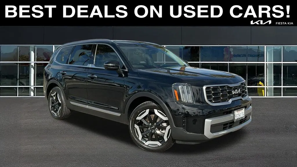 Black 2023 Kia Telluride S for sale in Indio, CA