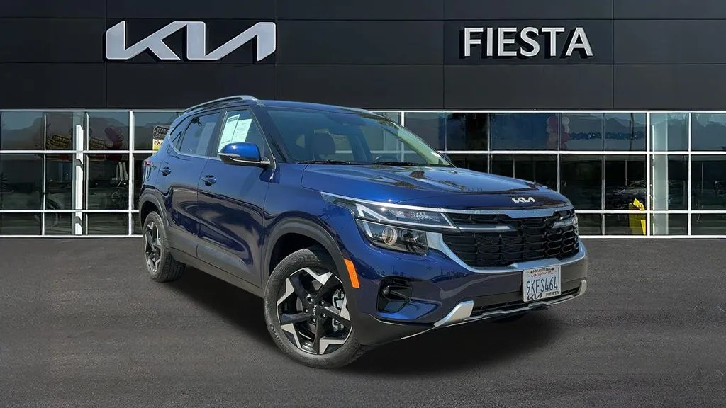 Blue 2024 Kia Seltos EX for sale in Indio, CA