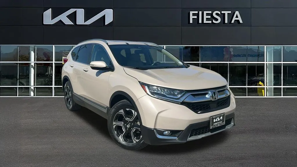 Beige 2017 Honda CR-V Touring for sale in Indio, CA