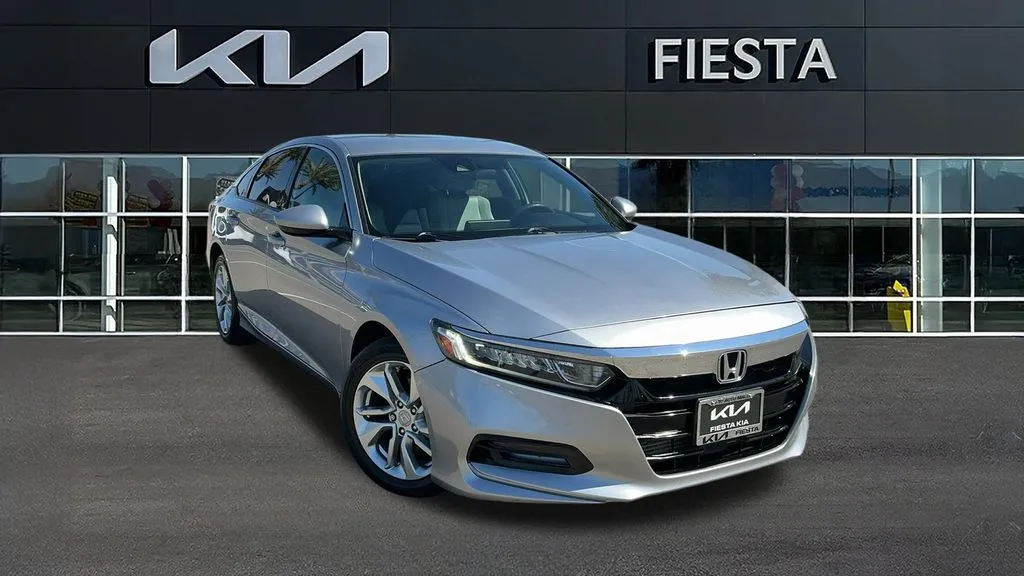 Silver 2018 Honda Accord LX for sale in Indio, CA