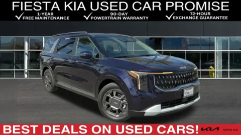 Blue 2025 Kia Carnival Hybrid EX for sale in Indio, CA