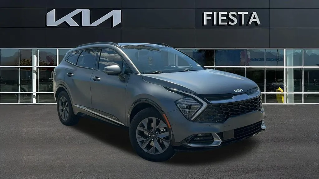 Gray 2023 Kia Sportage Hybrid SX-Prestige for sale in Indio, CA
