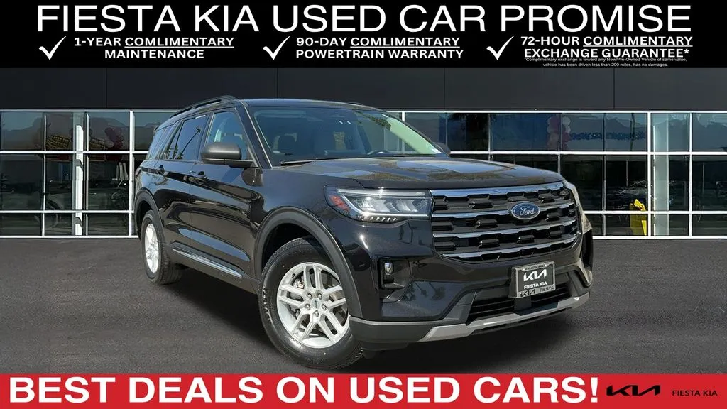 Black 2025 Ford Explorer Active for sale in Indio, CA